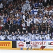 PARIS, FRANCE - MAY 14: Finland's Juuso Hietanen #38 celebrates with his bench after scoring against Switzerland during preliminary round action at the 2017 IIHF Ice Hockey World Championship. (Photo by Matt Zambonin/HHOF-IIHF Images)

